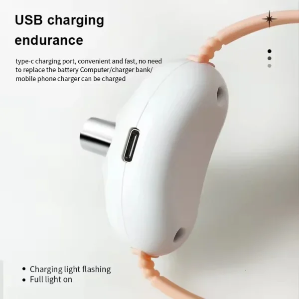 Cat Toy Storage: Smart Laser Teasing Cat Collar Interactive Toy - Image 3