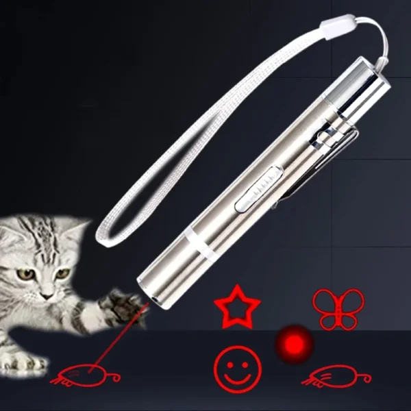 Cat Toy Storage: USB Charging Infrared Laser Pattern Projection Toy