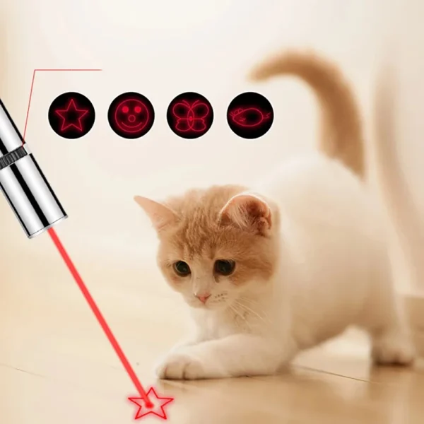 Cat Toy Storage: USB Charging Infrared Laser Pattern Projection Toy - Image 4